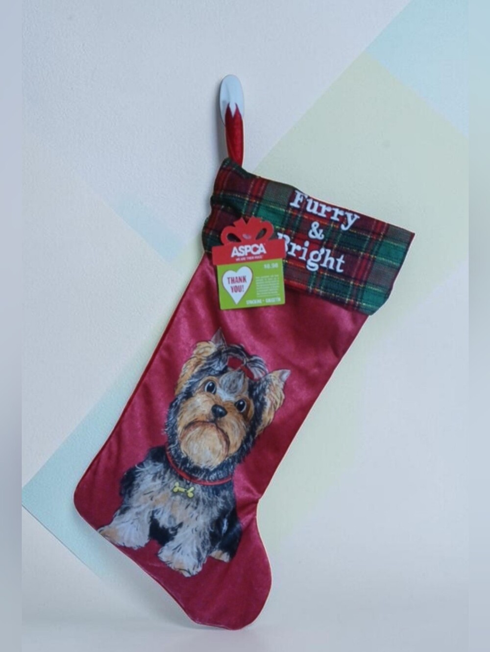 Christmas Stocking Yorkshire Terrior